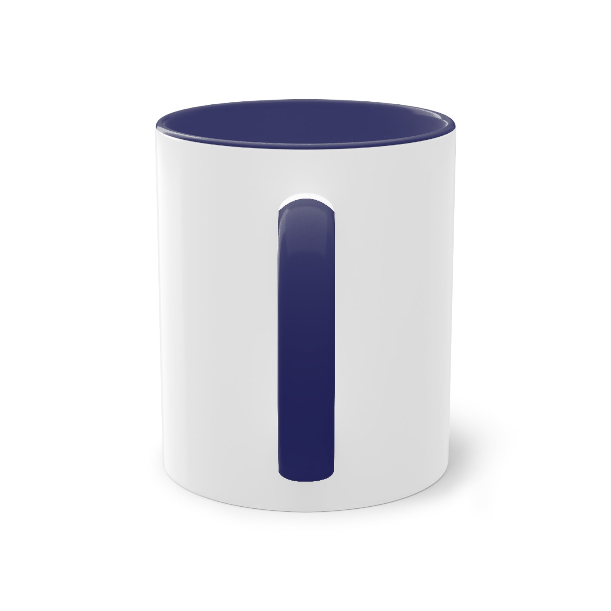 Talk To Me! Two-Tone Coffee Mug – 11oz Bold Typography Conversation Starter