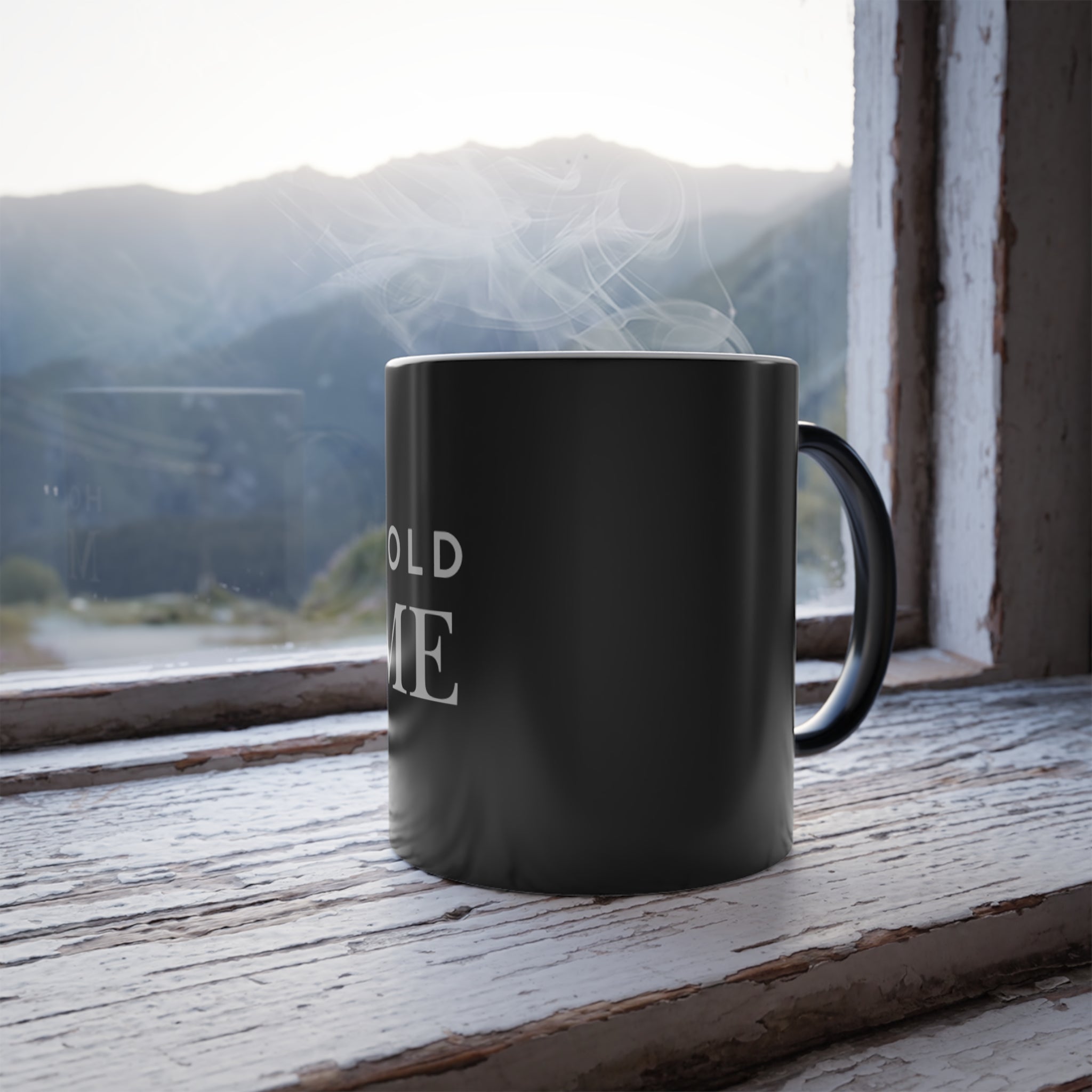 Color-Changing Mug — "Hold Me" Heat Reveal 11oz