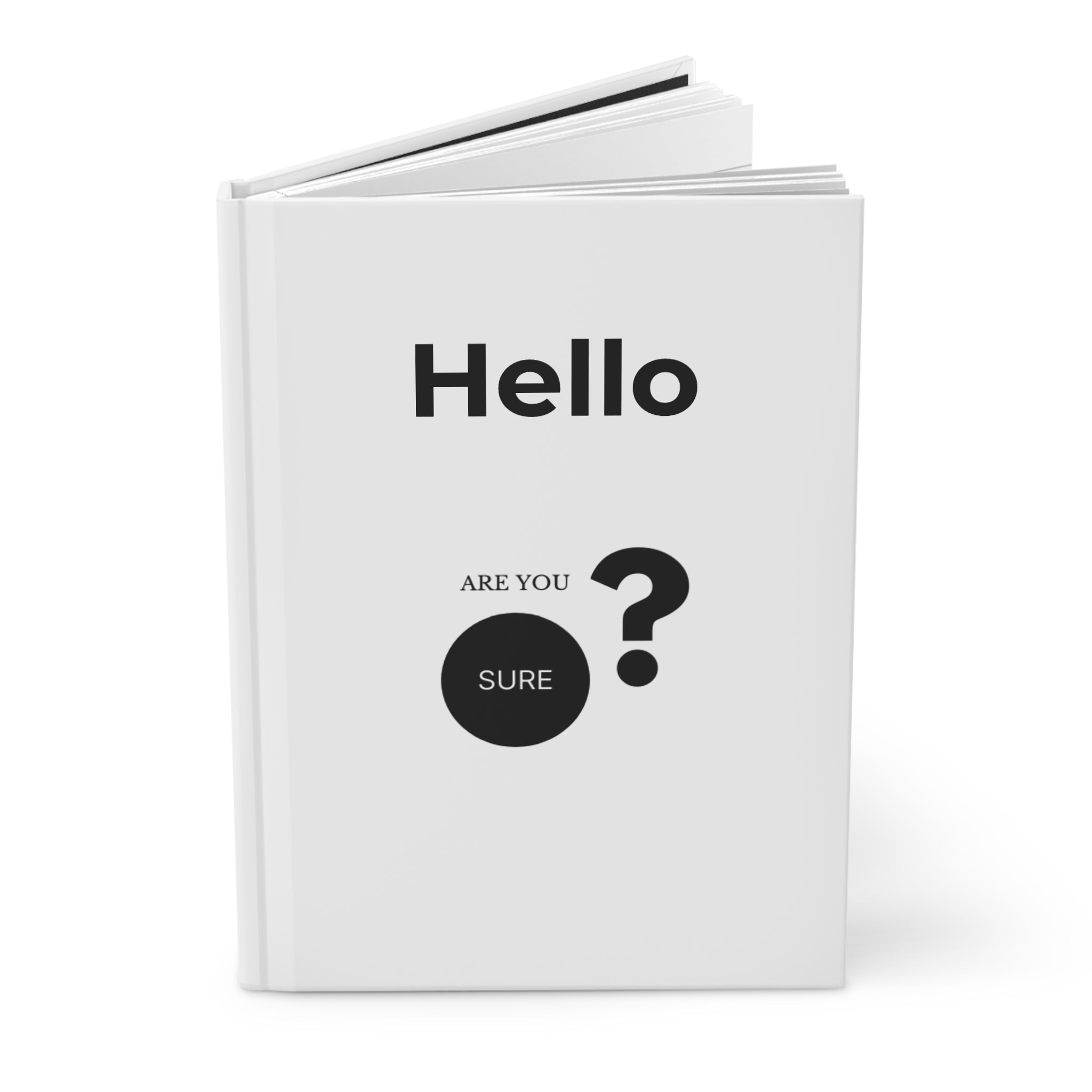 Journal — Minimal 'Hello / Are You Sure?' Proposal Design (Marry Me?)