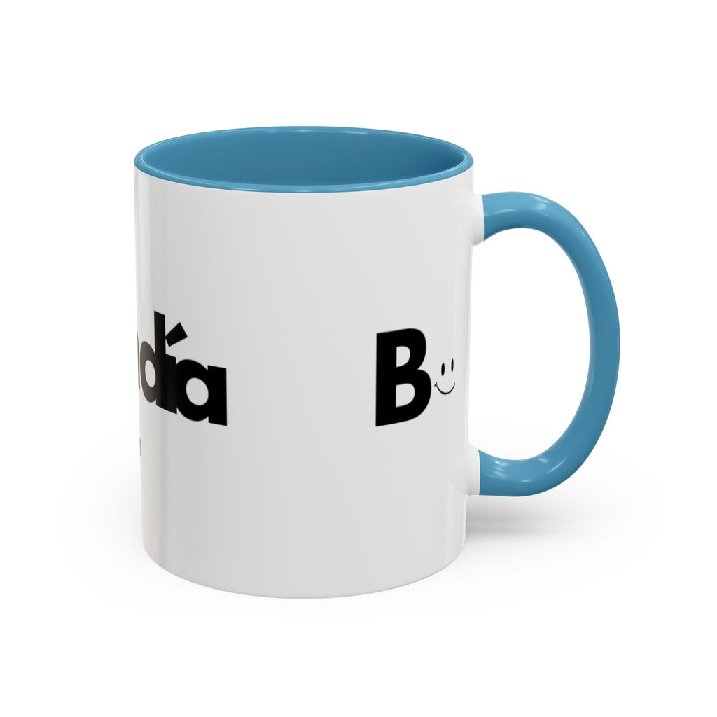 Buendía Mug — Spanish 'Buen Día' Smiley Coffee Cup (11/15oz)