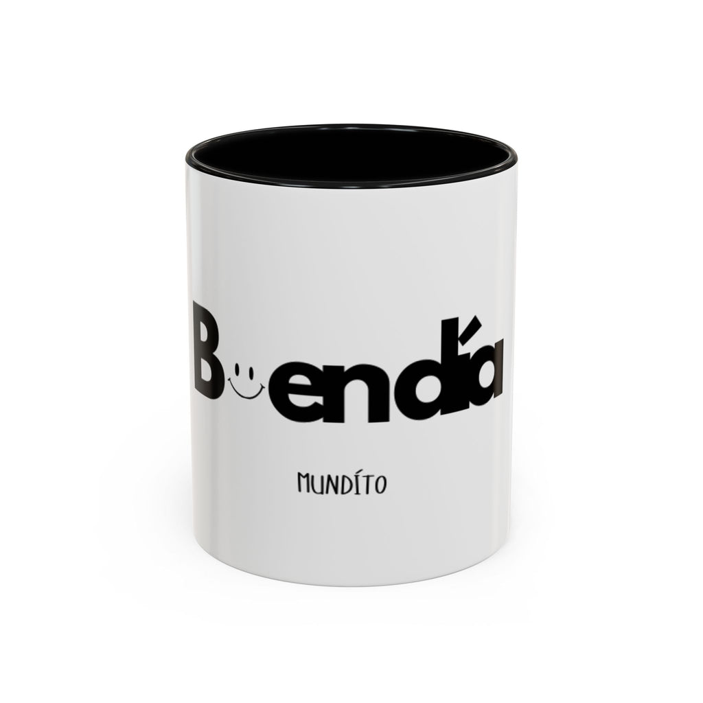 Buendía Mug — Spanish 'Buen Día' Smiley Coffee Cup (11/15oz)