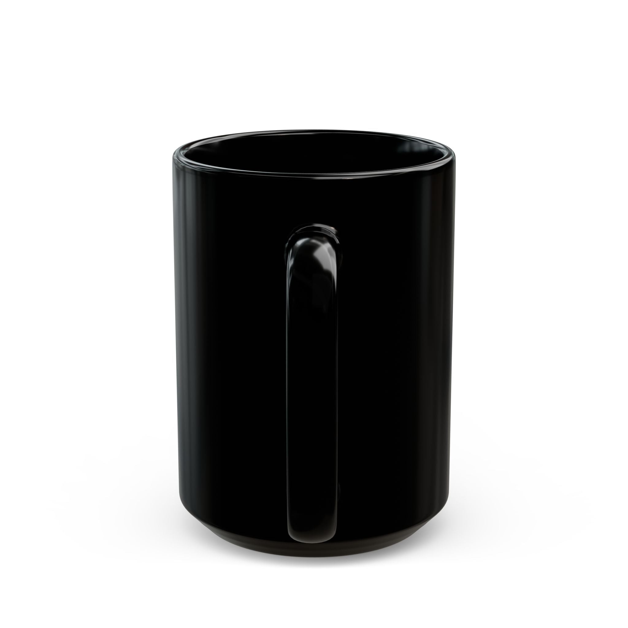 Hoy eliges CREER Mug | Black ceramic inspirational coffee cup