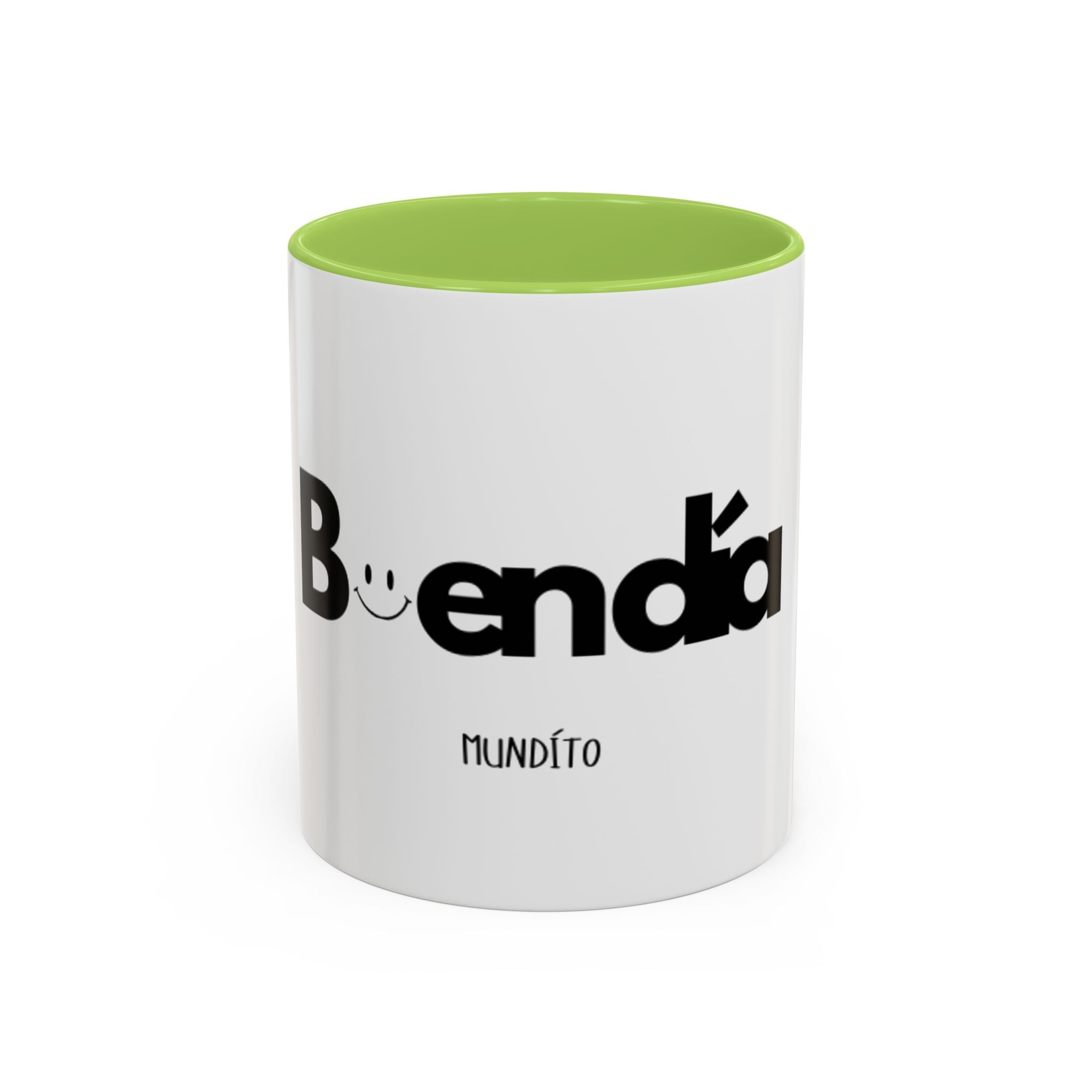 Buendía Mug — Spanish 'Buen Día' Smiley Coffee Cup (11/15oz)