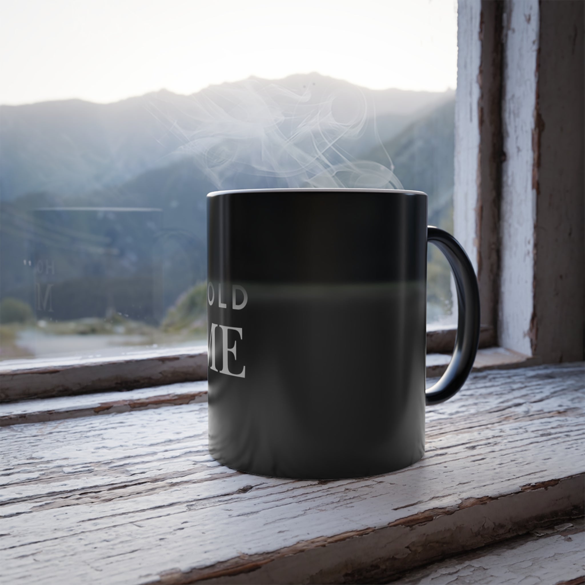 Color-Changing Mug — "Hold Me" Heat Reveal 11oz