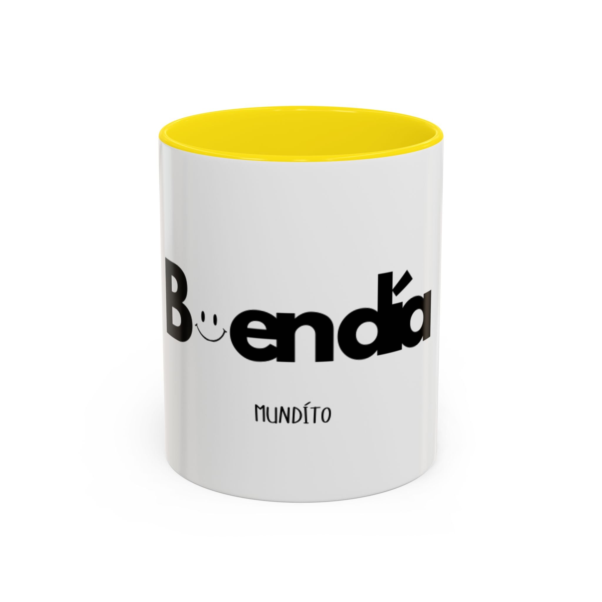 Buendía Mug — Spanish 'Buen Día' Smiley Coffee Cup (11/15oz)