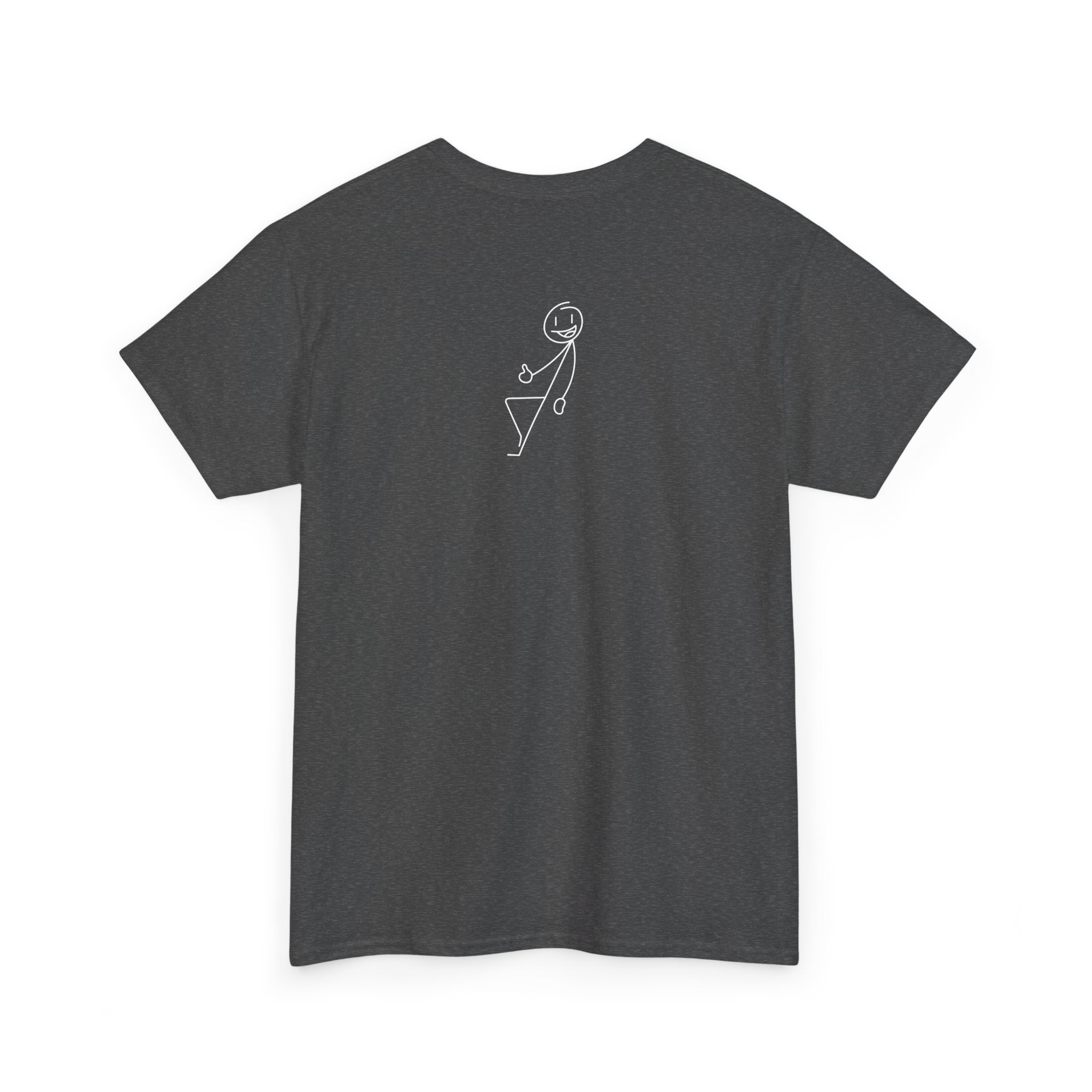 T‑Shirt — “Aligned, even at 9%” Minimal Inspirational Graphic Tee