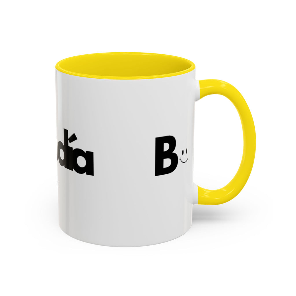 Buendía Mug — Spanish 'Buen Día' Smiley Coffee Cup (11/15oz)
