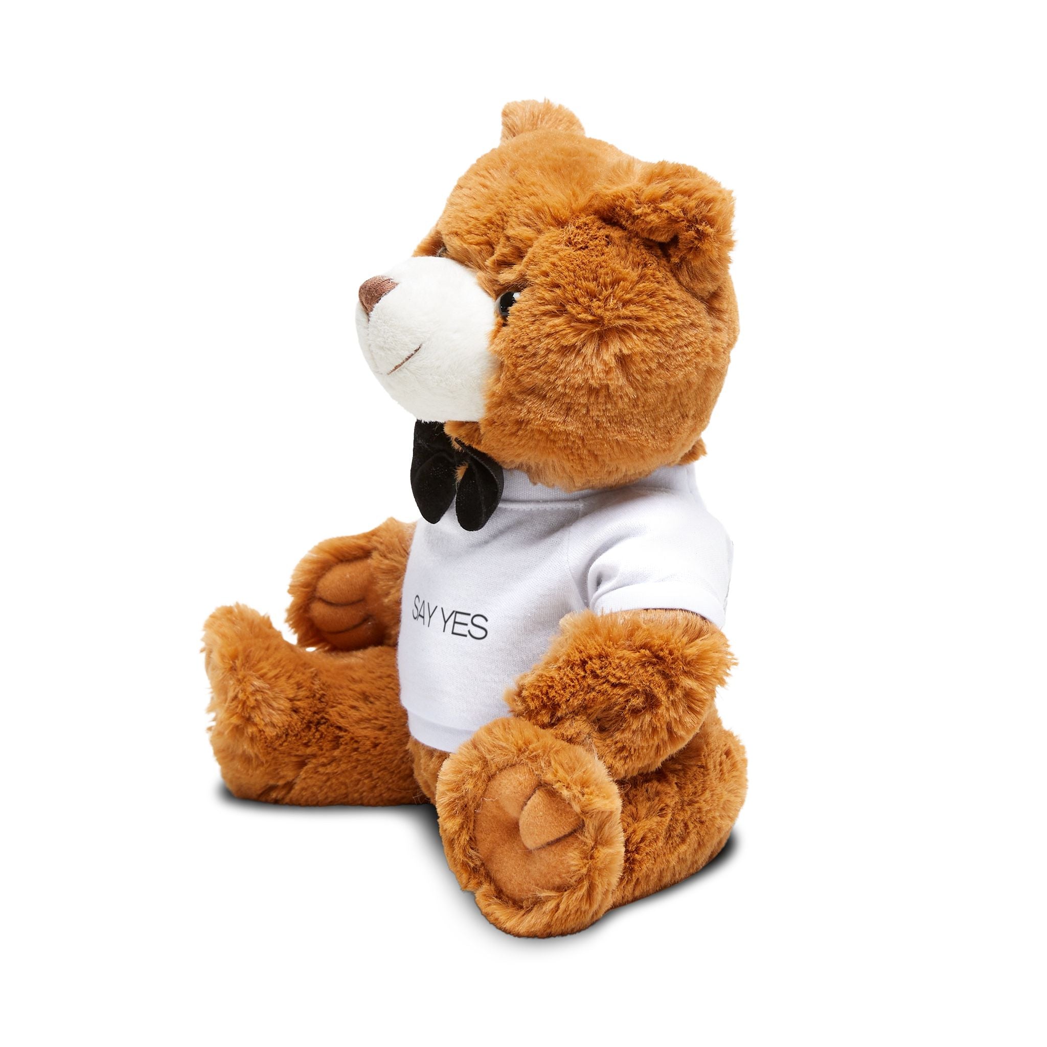 Plush Teddy Bear with "SAY YES" T‑Shirt — Cute Proposal & Romantic Gift Plush