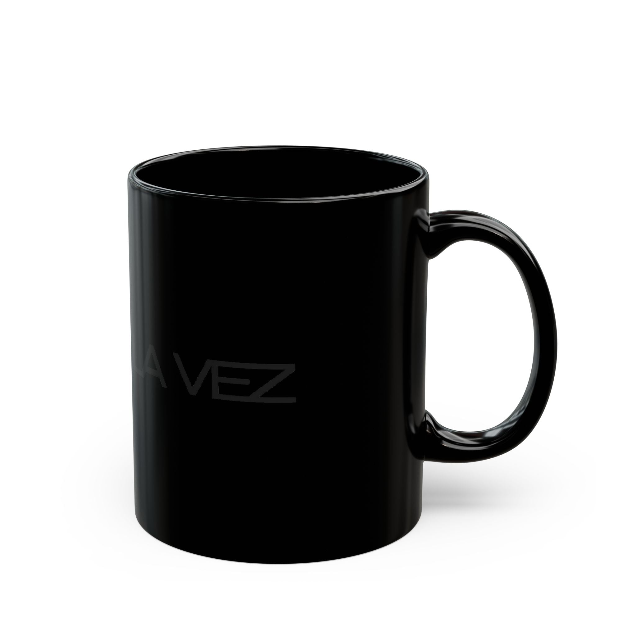 Dia La Voz text black coffee mug | 11oz or 15oz