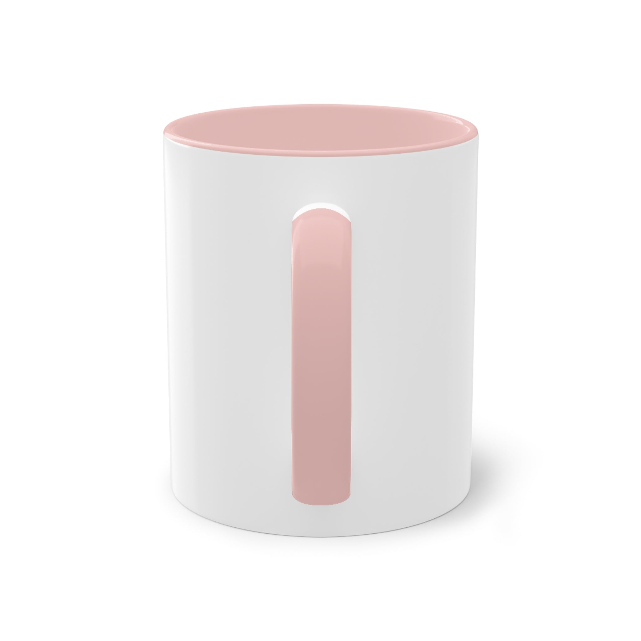 Talk To Me! Two-Tone Coffee Mug – 11oz Bold Typography Conversation Starter