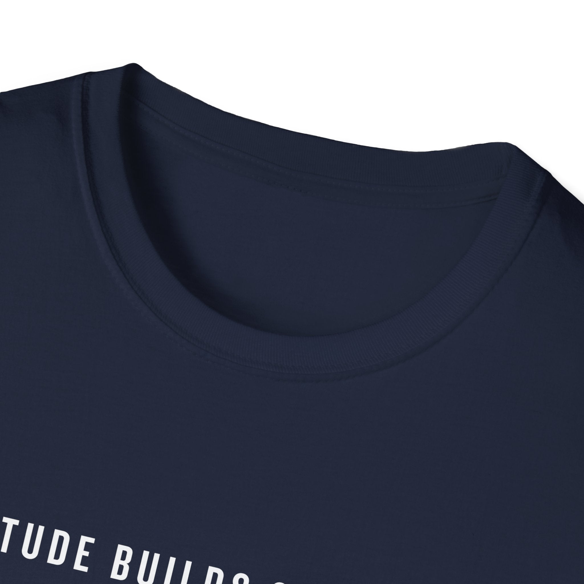 T-Shirt — "Solitude Builds Strength" Minimalist Motivational Tee