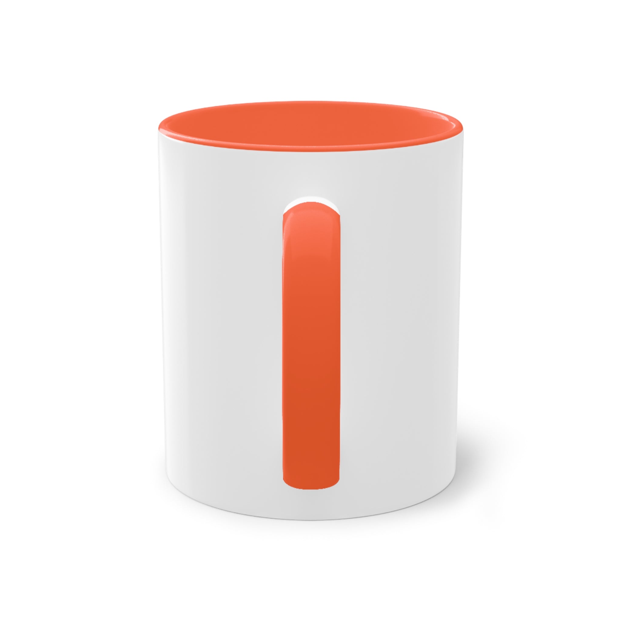 Talk To Me! Two-Tone Coffee Mug – 11oz Bold Typography Conversation Starter