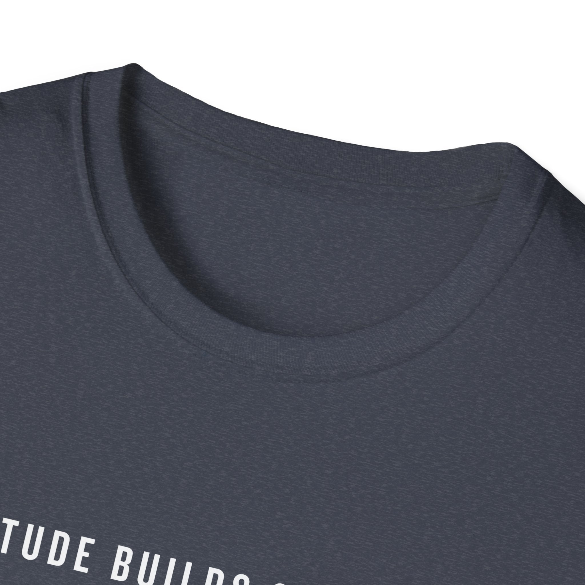 T-Shirt — "Solitude Builds Strength" Minimalist Motivational Tee