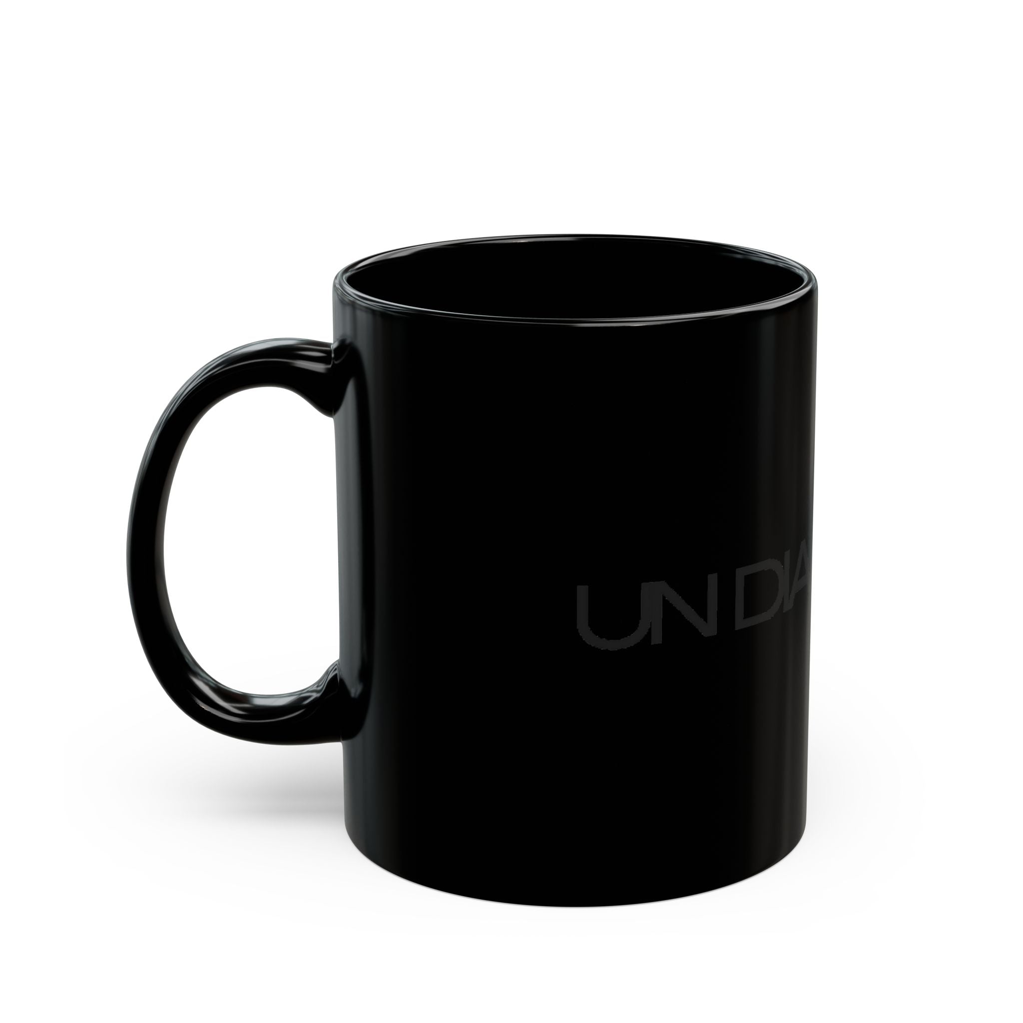 Dia La Voz text black coffee mug | 11oz or 15oz