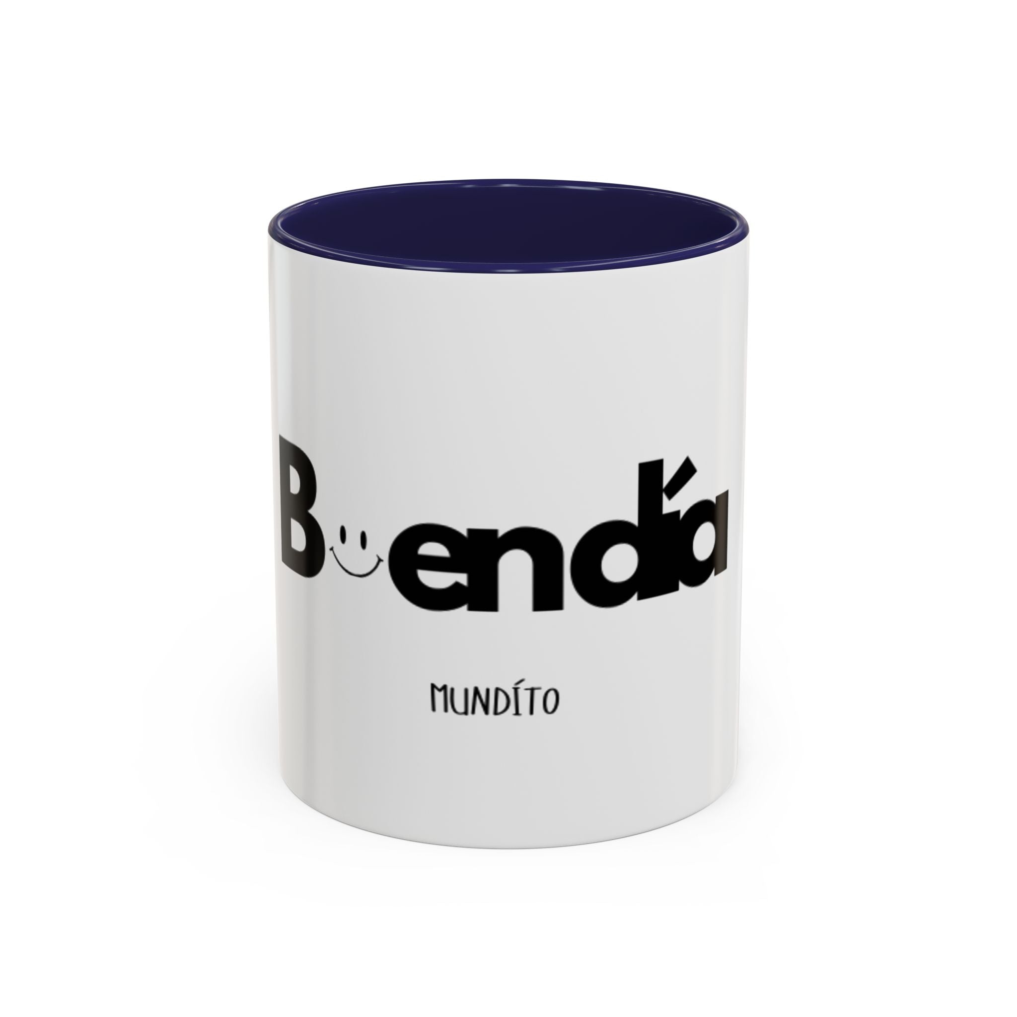 Buendía Mug — Spanish 'Buen Día' Smiley Coffee Cup (11/15oz)