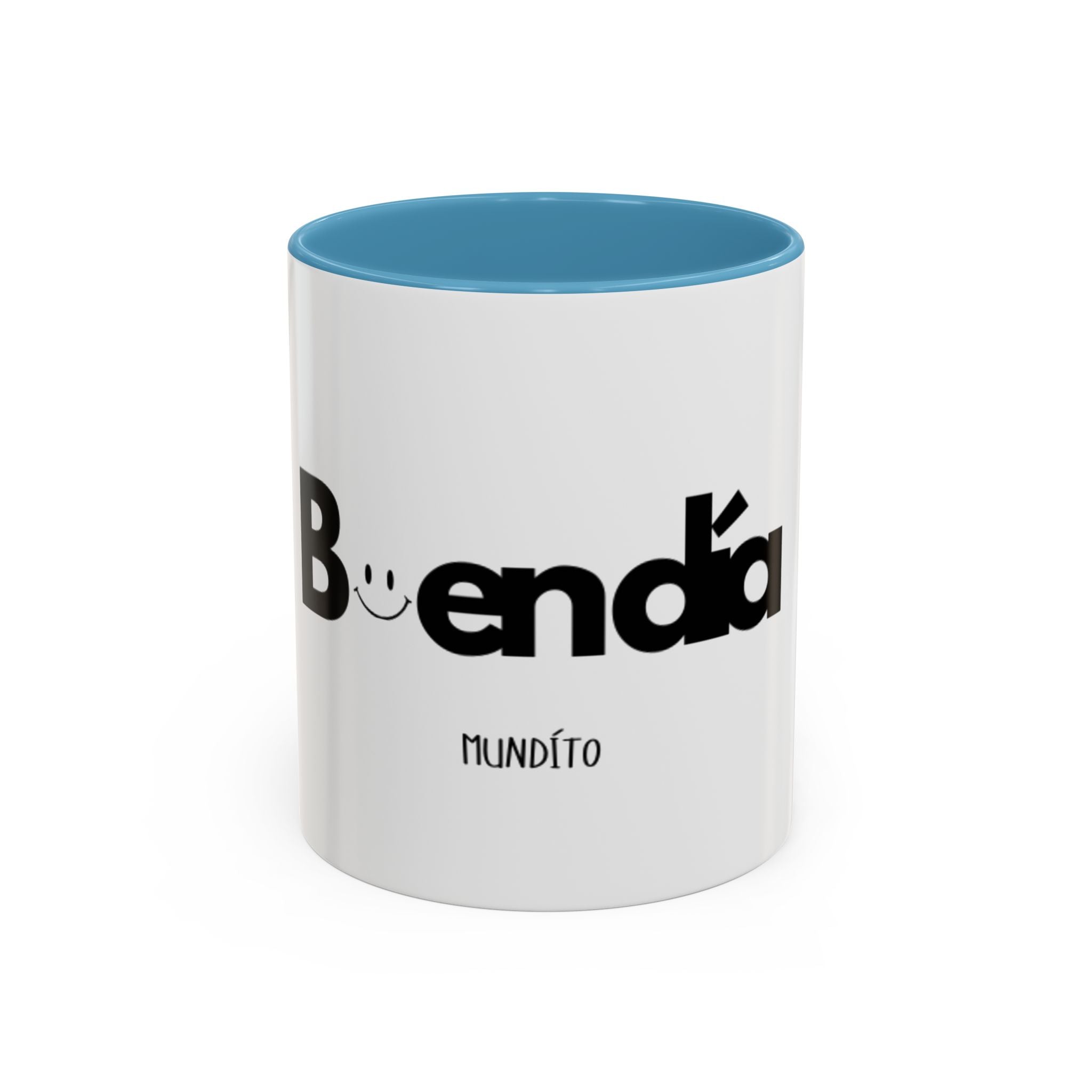 Buendía Mug — Spanish 'Buen Día' Smiley Coffee Cup (11/15oz)